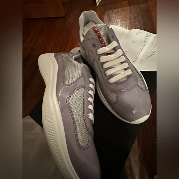 Prada | Shoes | Prada Americas Cup Patent Leather And Bike Fabric 